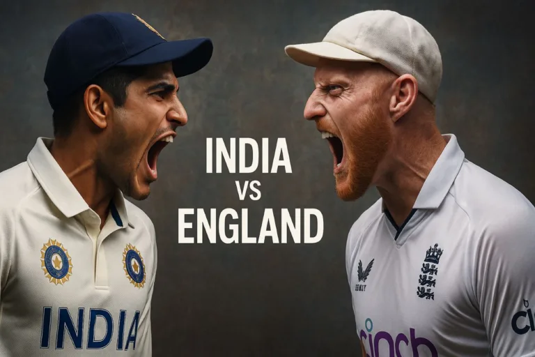 India vs England Test Series 2025
