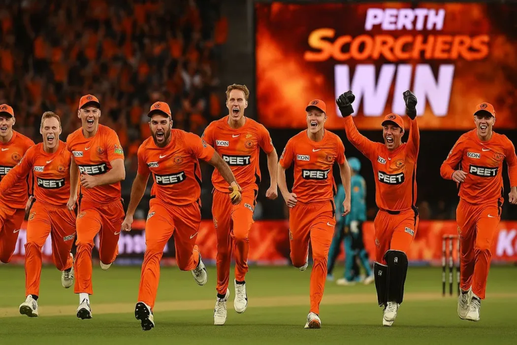 perth scorchers winning final match winning momments