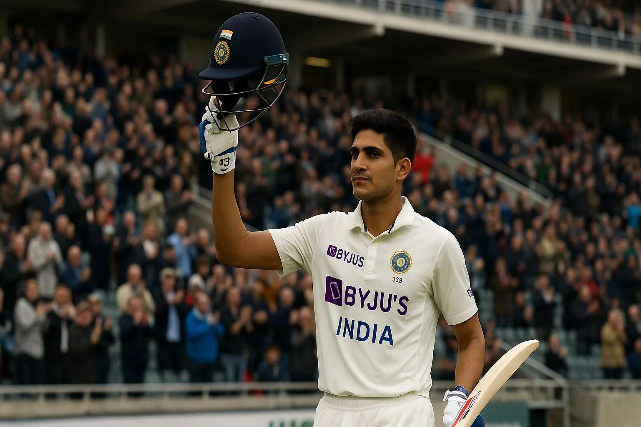 shubman gill get standing obetion from opponent team suporter