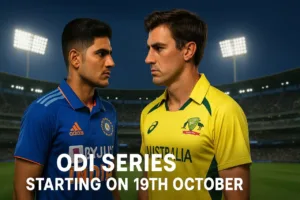 Next ODI Match Date for Indian Team in 2025: Full Schedule vs Australia & South Africa